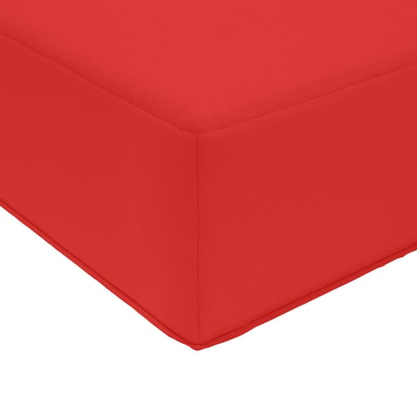 Utomhus Soffa Kudde 3 pcs Röd Polyester