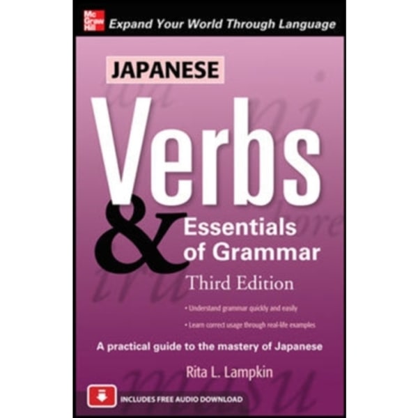 Japanese Verbs & Essentials of Grammar, Third Edition (häftad, eng)