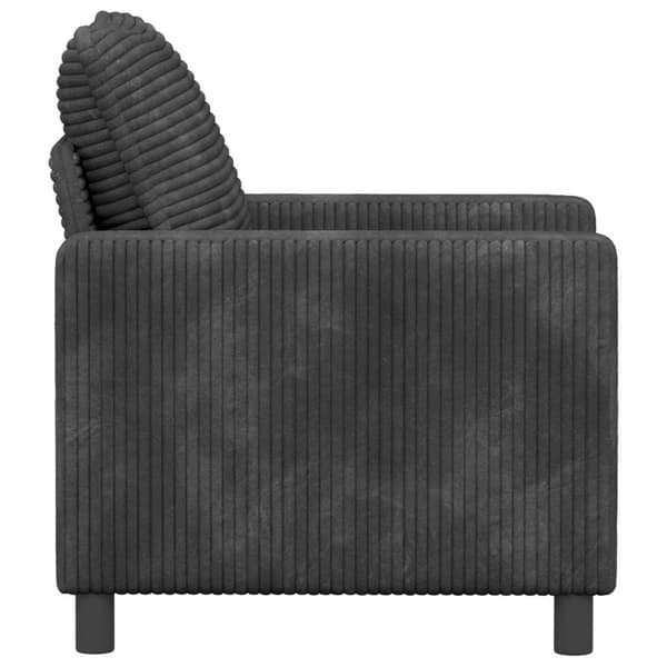 Soffa Mörkgrå 76 x 81 x 87,5 cm Polyester