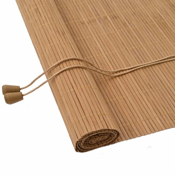 Rullgardin Brun 130 x 160 cm Bambu