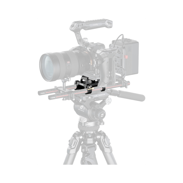 SmallRig 5365 Arca-Type Mount Plate Kit with 15mm Dual Rod Clamp