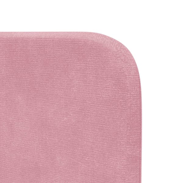 Sänggavel Öra Rosa Sammet