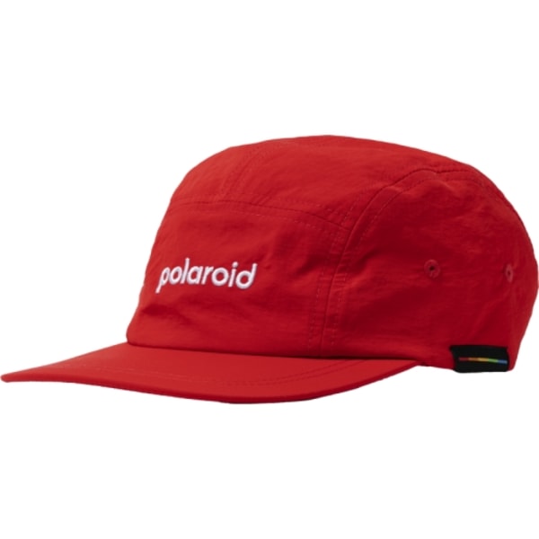 Polaroid Cap 5 Panel Red