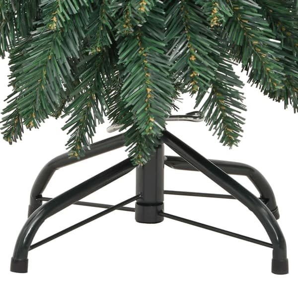 Belyst plastgran med 60 LEDs 120 cm
