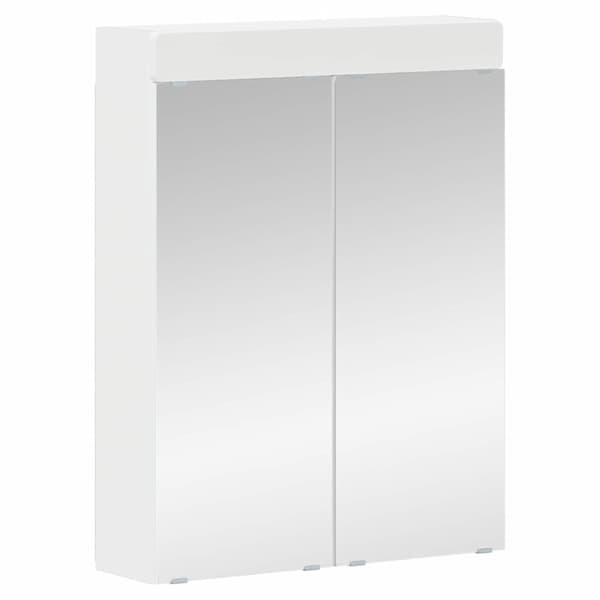 Badrumsmöbelset TULUM 4 pcs Vit 60 x 34 x 63 cm Konstruerat trä