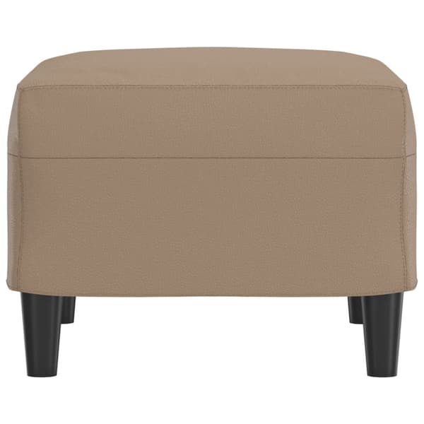 Fotpall cappuccino 60x50x41 cm konstläder