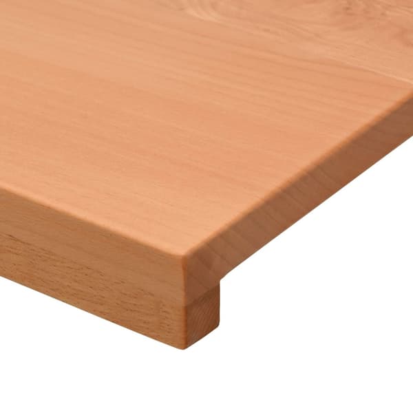 Trapstegsmattor 16 st 80 x 30 x 2 cm Lack Massivt bokträ