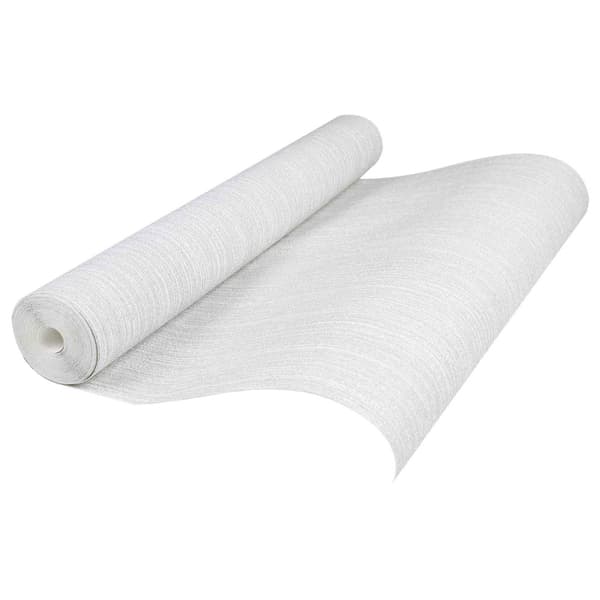 3D Solid Tapet Randig Ljusgrå 10 x 0,53 m Non-woven tyg