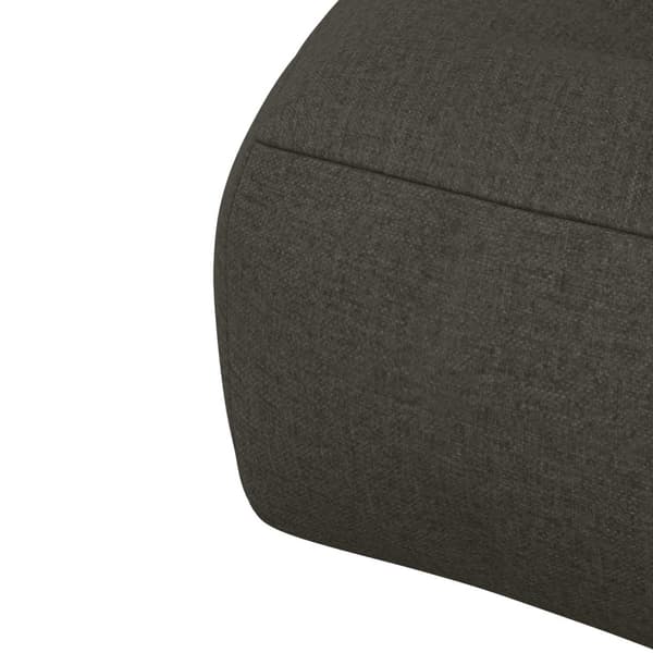 Pallryggkudde VIANEN 100% Polyester Antracit 70 x 40 x 12 cm