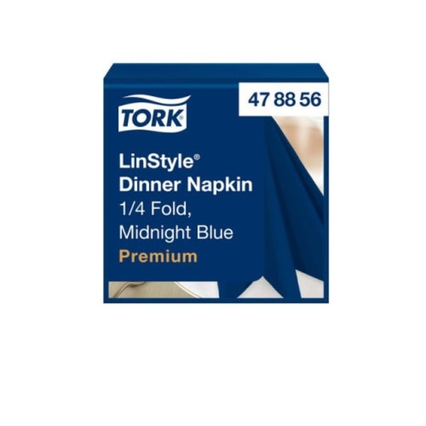 Servett TORK LinStyle blå 39x39cm 50/fp