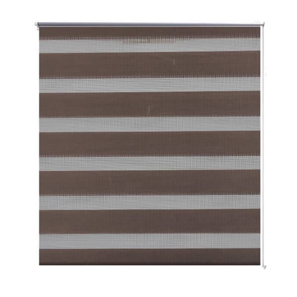 Zebragardin 80,9x150 cm Tygbredd 76,7 cm kaffe