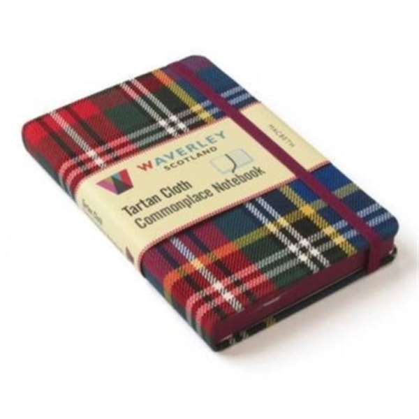 Waverley (M): Macbeth Tartan Cloth Commonplace Notebook (inbunden, eng)