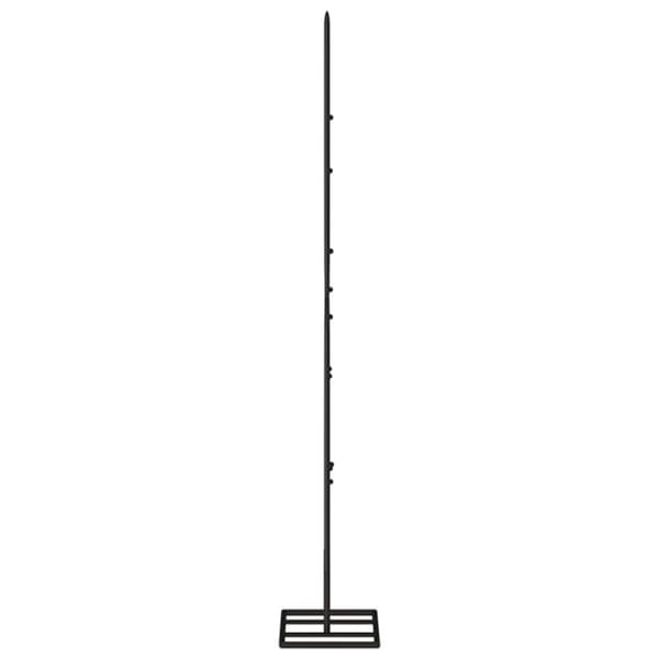 Julgran i metall svart 90 cm