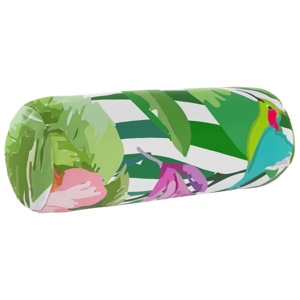 Kudde 6 st HEERLEN Flerfärgsdesign Ø 15 x 40 cm Polyester
