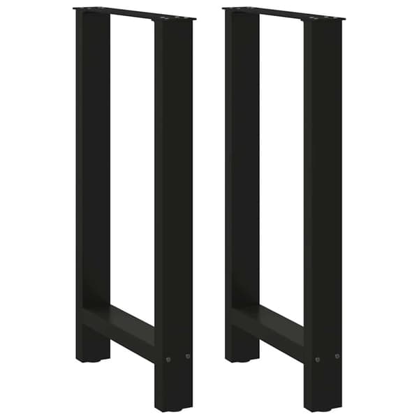 Barbordsben svarta 2 st 40x(90-91) cm stål