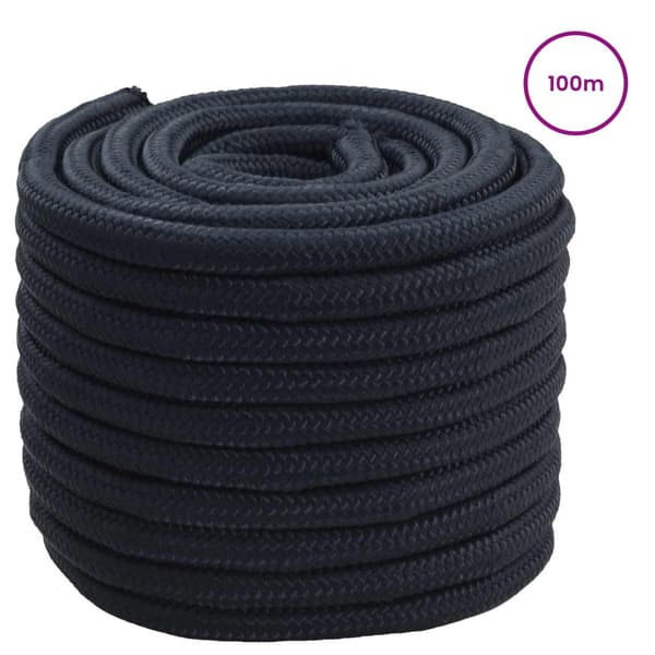 Båtsnöre Kungsblå 100 m Polyester