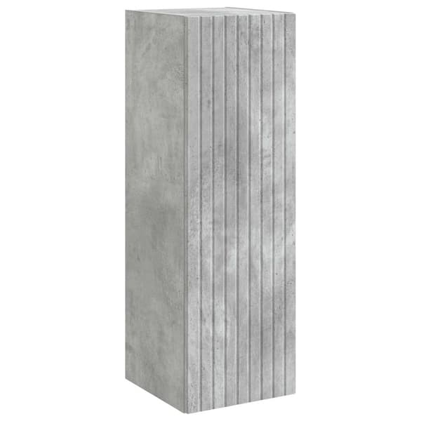 Badrumsmöbelset 3 st Betonggrå 33 x 34,5 x 160 cm
