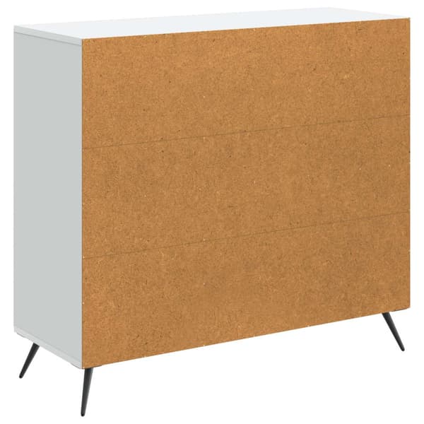 Sideboard Vit 89 x 34,5 x 80 cm Konstruerat trä