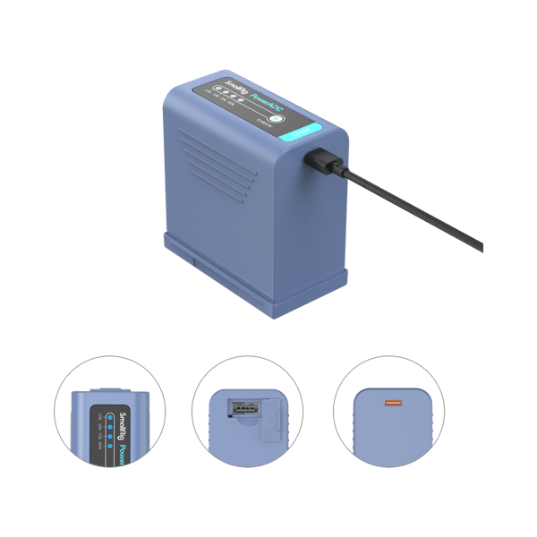 SmallRig 4267 Camera Battery USB-C Rechargable NP-F970