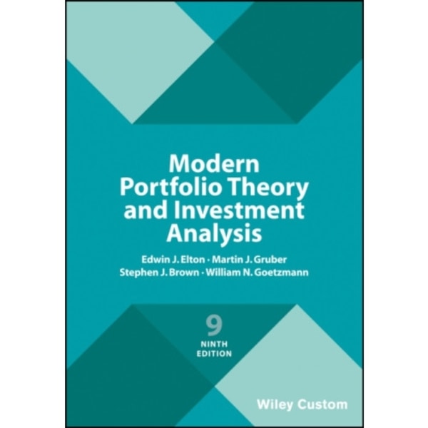 Modern Portfolio Theory and Investment Analysis (häftad, eng)