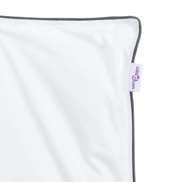 Vinter Täcke med kudde 3 pcs Vit Dunfjäder