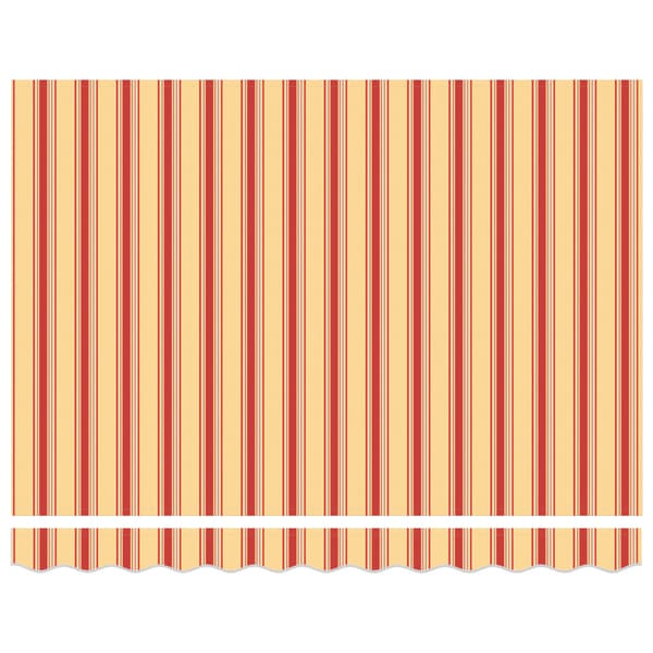 Markisväv Flerfärgsdesign 2,5 x 2 m Polyester