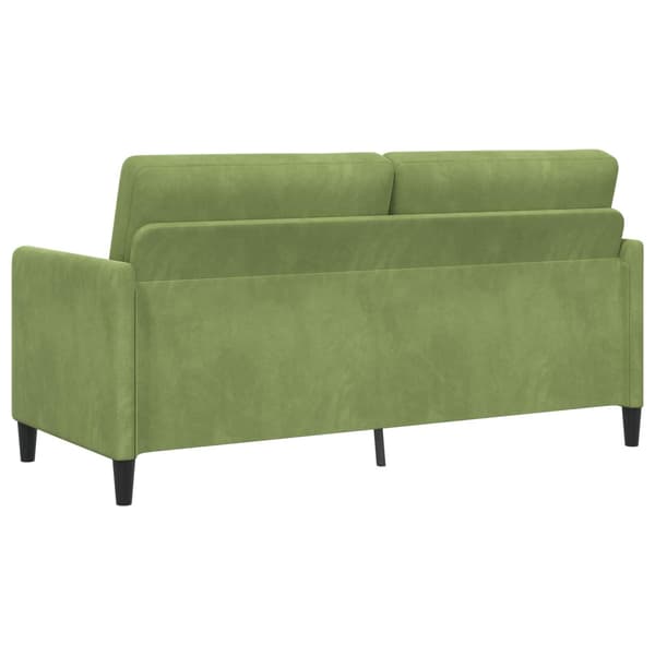 Soffa med förvaring Ljusgrön 172 x 78 x 87 cm Polyester