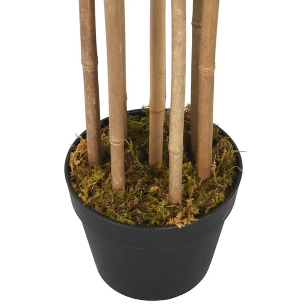 Konstväxt bambu 730 blad 120 cm grön