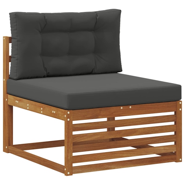 Utomhussoffset med kudde 9 pcs