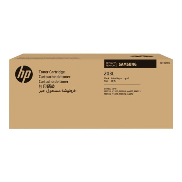 HP MLT-D203L - Lång livslängd - svart - original - tonerkassett (SU897A)