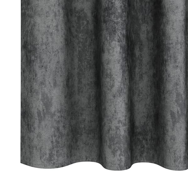 Sammetsgardiner 2 st Grå 140 x 140 cm Sammet