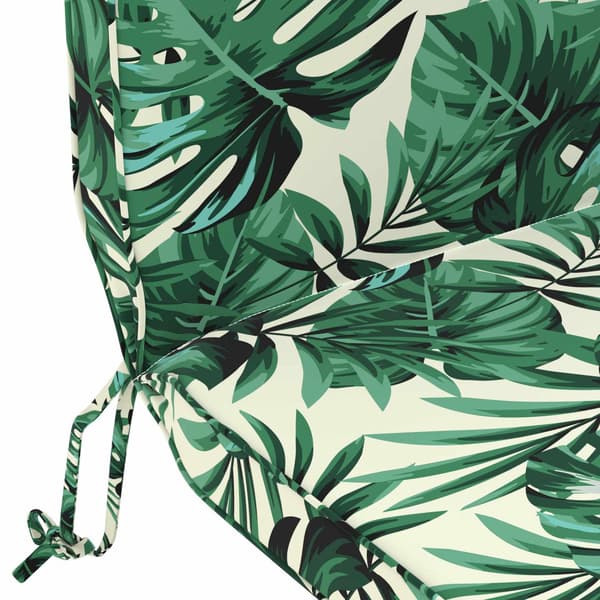 Solsängkudde 100% Polyester Bladmönster 55 x 124 x 5 cm