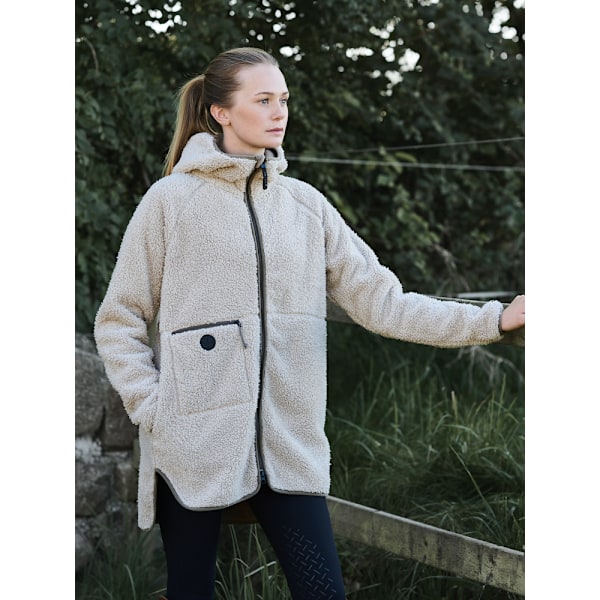 Nora Teddyjacka Beige XL