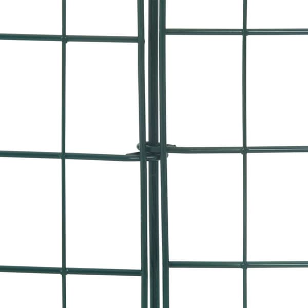 Dammskydd Set 8 pcs Grön 50 x 80 cm Stål