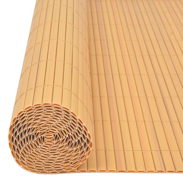 Trädgårdsstängsel Gul 150 x 500 cm PVC