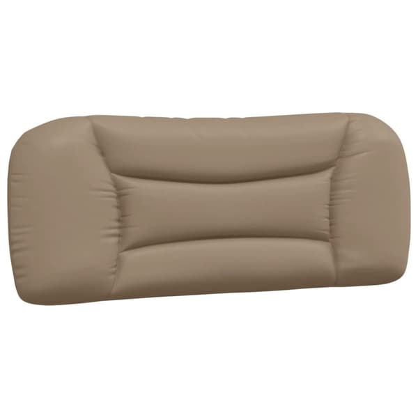 Bed Frame with LED without Mattress "Hvar" Cappuccino 100x200 cm
