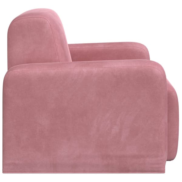 Fåtölj Rosa Sammet