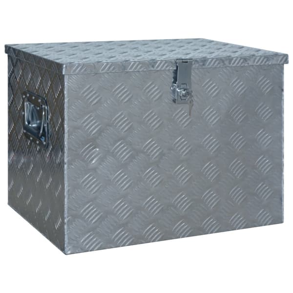 Aluminiumlåda 610x430x455 mm silver