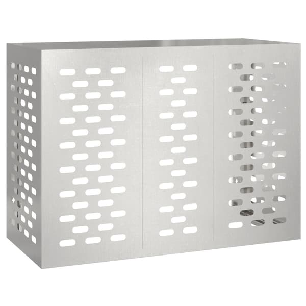 Täckning för Luftkonditionering Silver 110 x 50 x 80 cm