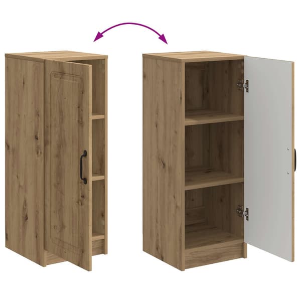 Sideboard Artisan-ek 33 x 34,5 x 87 cm Konstruerat trä