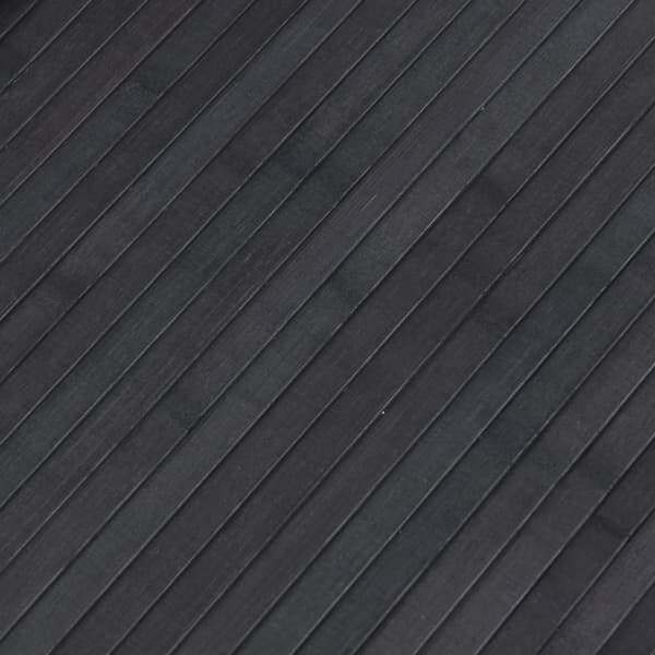 Rumsavdelare grå bredd 400 cm höjd 165 cm bambu