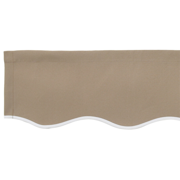 Markisväv Beige 380 x 345 cm Polyester