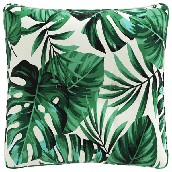 Ryggkudde PUTTEN 100% Polyester Bladmönster 40 x 40 x 10 cm