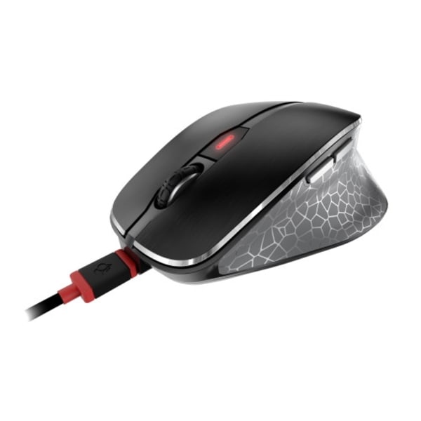 CHERRY MW 8C ERGO - mus - 2.4 GHz, Bluetooth 4.0 - svart
