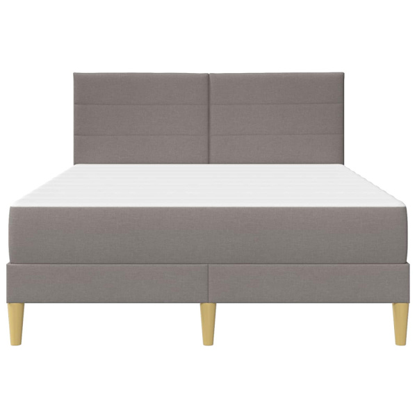 Sängram Taupe 120 x 200 cm Polyester