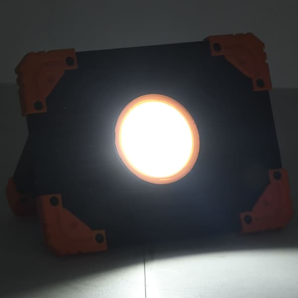 Bärbar strålkastare ABS 10 W LED kallvit