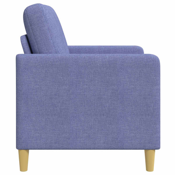 Soffa med förvaring Jeansblå 72 x 78 x 87 cm Polyester