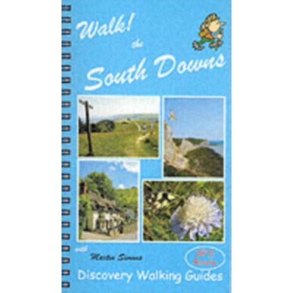Walk! the South Downs (bok, spiral, eng)