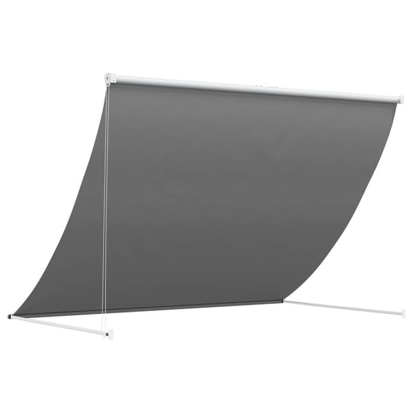 Markis Ljusgrå 400 x 150 cm