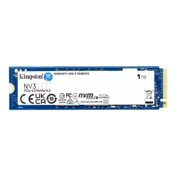 Kingston NV3 - SSD - 1 TB - PCIe 4.0 x4 (NVMe)